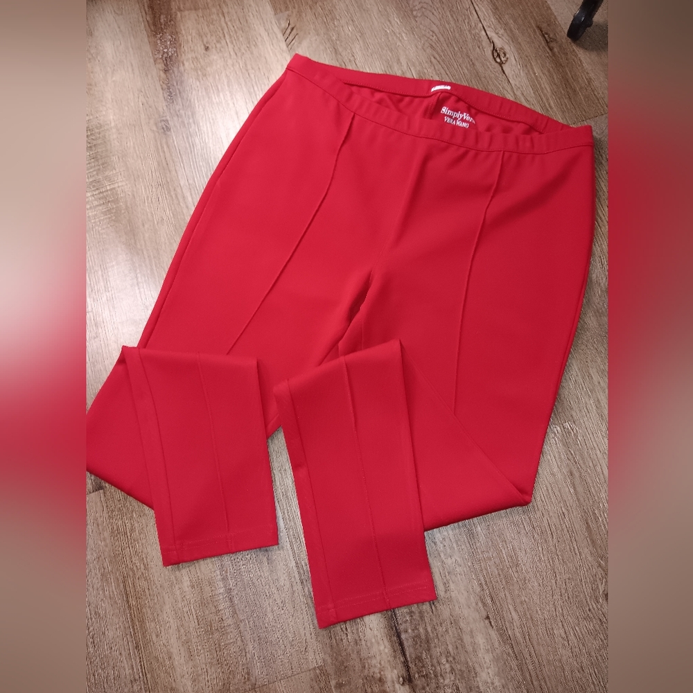 Vera Wang Stretch Pants Simply Vera Size 8